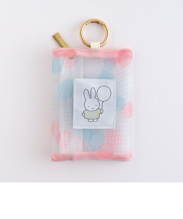 ミッフィー miffy メッシュチャームポーチ (balloon)