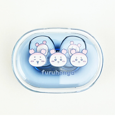 ちいかわ 古本屋 完全ワイヤレスステレオイヤホン (ブルー) スマホ