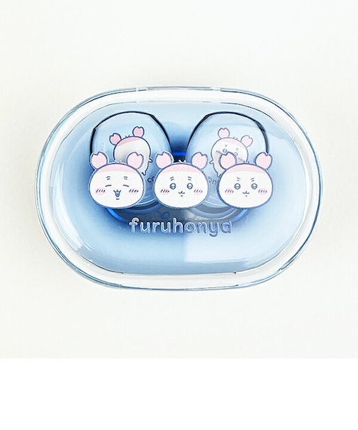 ちいかわ 古本屋 完全ワイヤレスステレオイヤホン (ブルー) スマホ