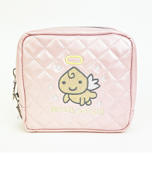 たまごっち てんしっち キルティングポーチ ピンク