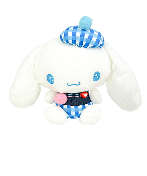 サンリオ シナモロール ギンガムデニム ぬいぐるみ(S) シナモン Sanrio