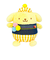 サンリオ ポムポムプリン ギンガムデニム ぬいぐるみ(S) Sanrio