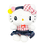 サンリオ ハローキティ ギンガムデニム マスコット ぬいぐるみ Sanrio