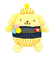 サンリオ ポムポムプリン ギンガムデニム マスコット ぬいぐるみ Sanrio