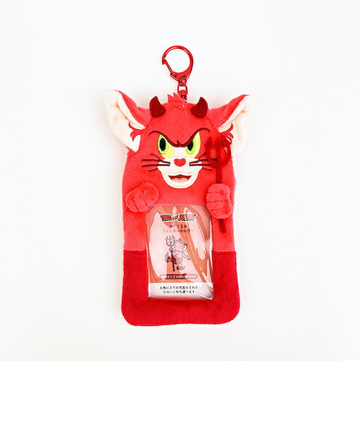 トムとジェリー 悪魔トム ぬいぐるみフォトキーホルダー