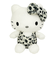 サンリオ ハローキティ ヒョウ柄シリーズ お座りぬいぐるみ モノクロ Sanrio