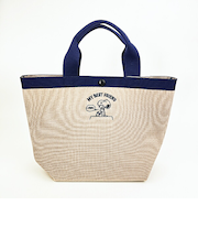スヌーピー ルフル トートバッグ ネイビー ランチ SNOOPY ROOTOTE ルートート コラボ