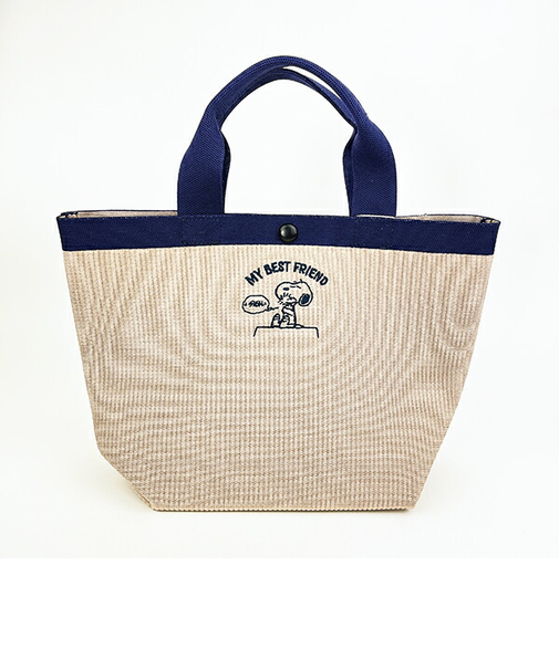 スヌーピー ルフル トートバッグ ネイビー ランチ SNOOPY ROOTOTE ルートート コラボ