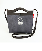 スヌーピー ルフル ショルダーバッグ グレー SNOOPY ROOTOTE ルートート コラボ