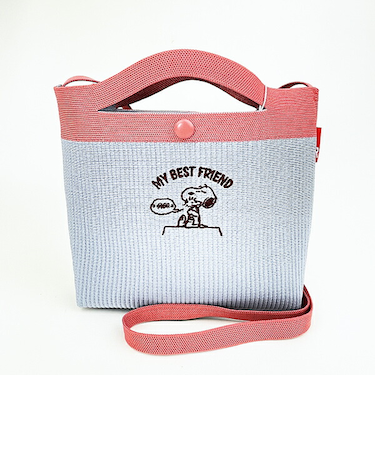 スヌーピー ルフル ショルダーバッグ ピンク SNOOPY ROOTOTE ルートート コラボ