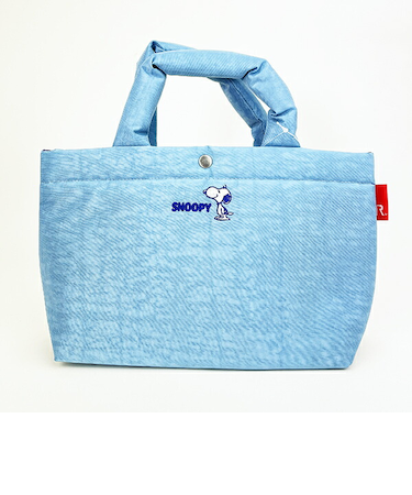スヌーピー トートバッグ サックス SNOOPY ROOTOTE ルートート コラボ