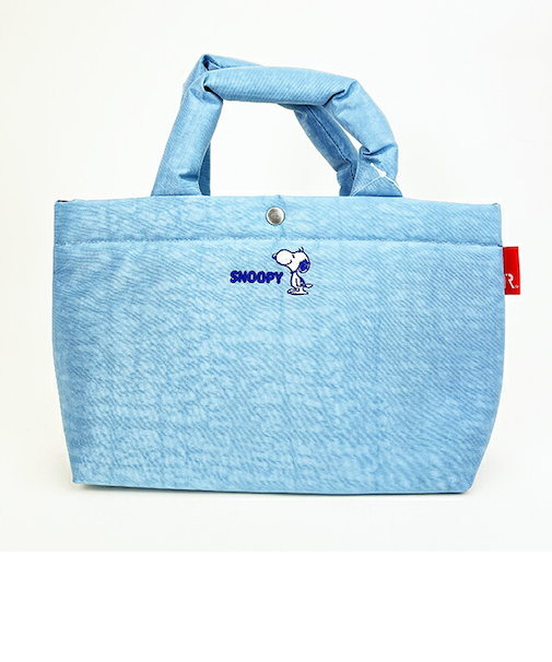 スヌーピー トートバッグ サックス SNOOPY ROOTOTE ルートート コラボ