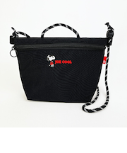 スヌーピー サコッシュ ブラック ショルダーバッグ SNOOPY ROOTOTE ルートート コラボ