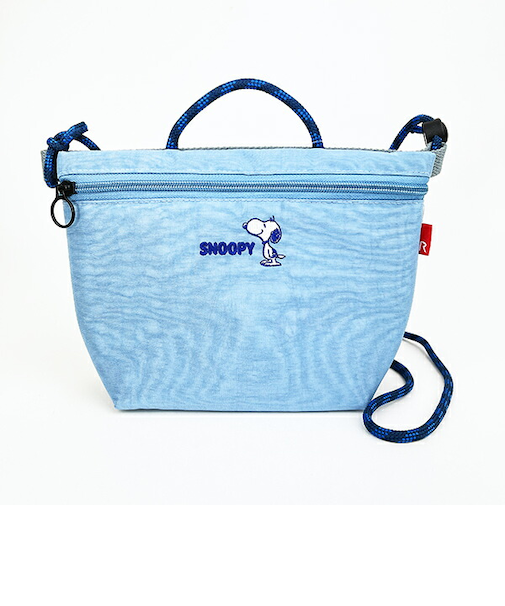 スヌーピー サコッシュ サックス ショルダーバッグ SNOOPY ROOTOTE ルートート コラボ