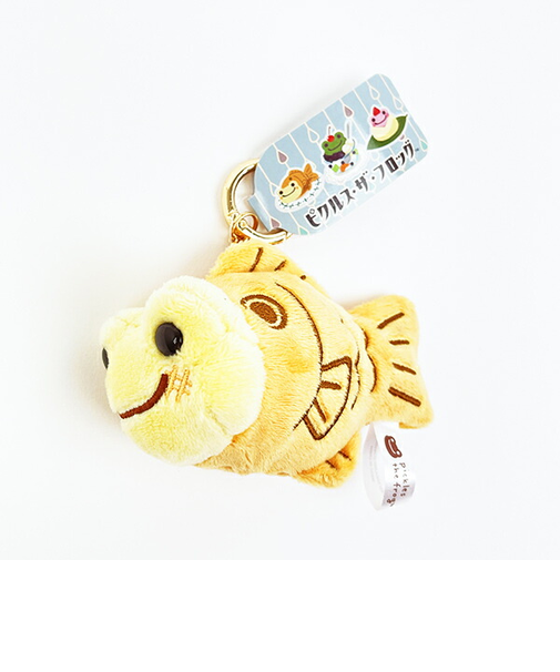 かえるのピクルス レトロカフェ たい焼き マスコット ぬいぐるみ