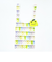 かえるのピクルス ぬいぐるみエコバッグ フェイス グリーン