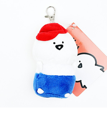 お文具といっしょ 体操服お文具さん リールキーカバー キーホルダー