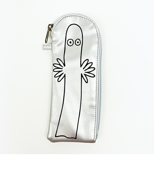 ムーミン ニョロニョロのながーいポーチ シルバー MOOMIN