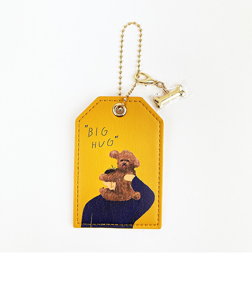 ACCOMMODE(アコモデ) エリクリン ラゲッジタグ イエロー トラベル