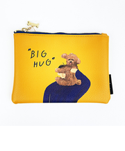 ACCOMMODE(アコモデ) エリクリン フラットポーチ イエロー