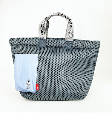 スヌーピー ウエッファ トートバッグ グレー SNOOPY ROOTOTE ルートート コラボ