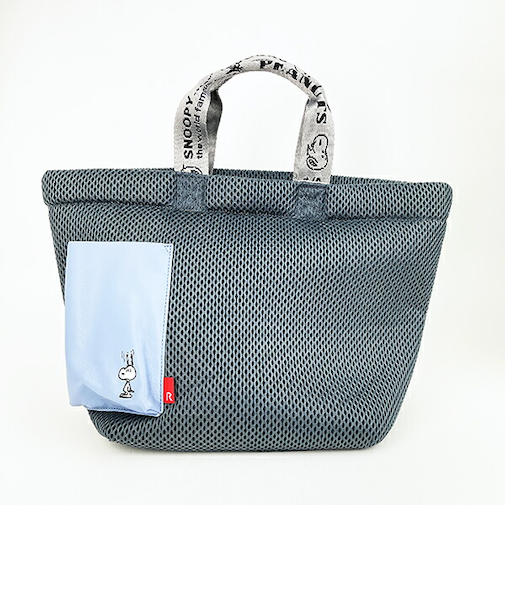 スヌーピー ウエッファ トートバッグ グレー SNOOPY ROOTOTE ルートート コラボ