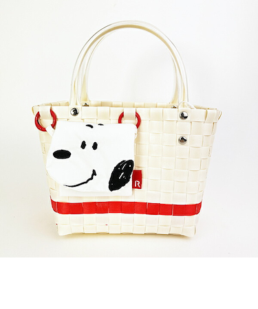 スヌーピー バスケットトートバッグ SNOOPY ROOTOTE ルートート コラボ