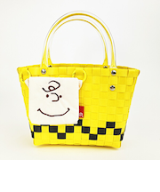 スヌーピー チャーリーブラウン バスケットトートバッグ SNOOPY ROOTOTE ルートート コラボ