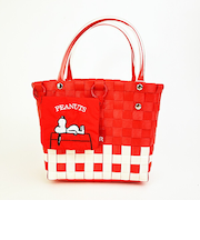スヌーピー ドッグハウス バスケットトートバッグ SNOOPY ROOTOTE ルートート コラボ