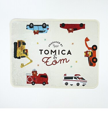 トミカとトム スクエアマット インテリア