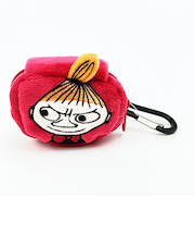 ムーミン リトルミィ カラビナ付ふわミニポーチ キーホルダー MOOMIN