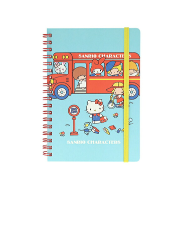 サンリオキャラクターズ ＷリングノートＢ6 NLC 文具 日本製 Sanrio