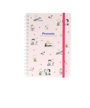 スヌーピー フレンズ WリングノートB6 NLC 日本製 文具 日本製 SNOOPY