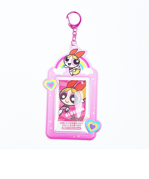 パワーパフガールズ ブロッサム フォトフレームキーホルダー