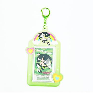 パワーパフガールズ バターカップ フォトフレームキーホルダー
