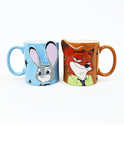 ディズニー ズートピア ニック＆ジュディ ペアマグカップ Disney