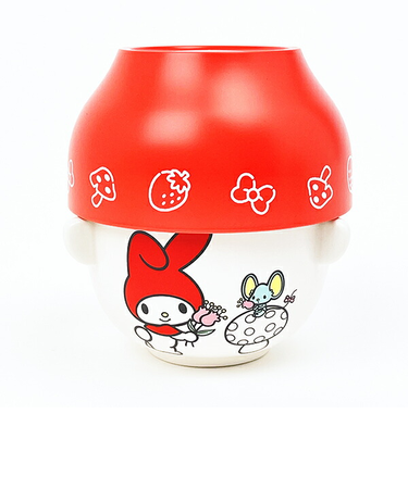 サンリオ マイメロディ 汁椀茶碗セットミニ 赤いきのこのおうち Sanrio