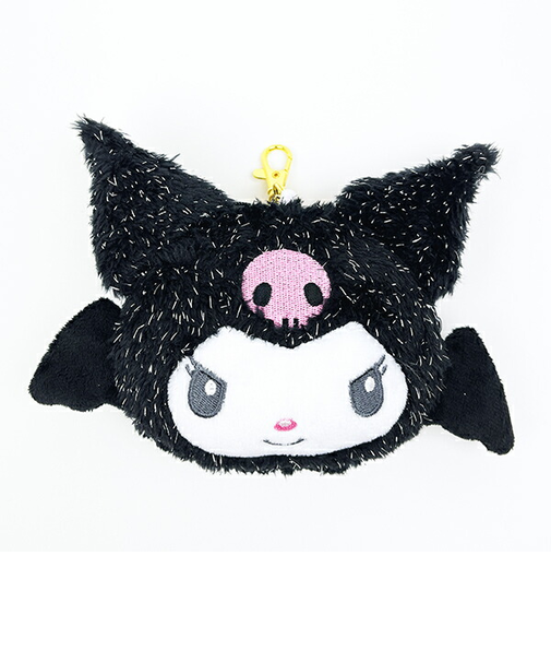 サンリオ クロミ ブラック エンジェルシリーズ フェイスパスケース 定期入れ Sanrio