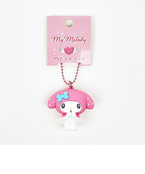 サンリオ マイメロディ ピンク エンジェルシリーズ PVCマスコット キーホルダー Sanrio
