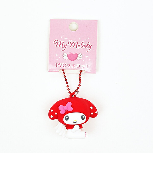 サンリオ マイメロディ  レッド エンジェルシリーズ PVCマスコット キーホルダー Sanrio