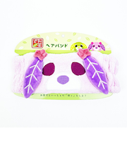 お茶犬 ハナ ヘアバンド 洗顔 メイク