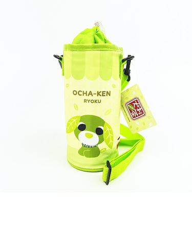 お茶犬 リョク ペットボトルカバー 水筒カバー