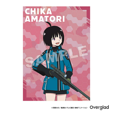 ワールドトリガー 雨取千佳 布ポスター 自主練ver. 日本製 推し活