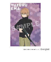 ワールドトリガー 絵馬ユズル 布ポスター 自主練ver. 日本製 推し活