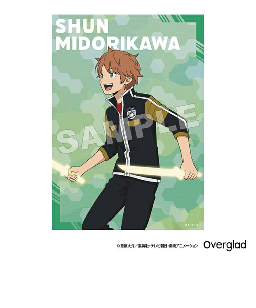 ワールドトリガー 緑川駿 布ポスター 自主練ver. 日本製 推し活