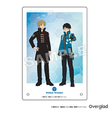 ワールドトリガー 三雲修&出水公平 アクリルパネル 自主練ver. 日本製 推し活