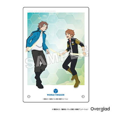 ワールドトリガー 迅悠一&緑川駿 アクリルパネル 自主練ver. 日本製 推し活