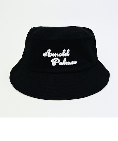 Arnold Palmer(アーノルドパーマー) ロゴハット (ブラック) 通常つばタイプ 帽子 アパレル