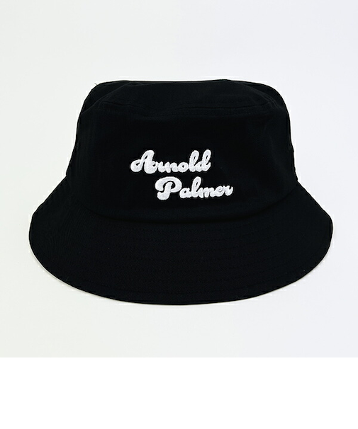 Arnold Palmer(アーノルドパーマー) ロゴハット (ブラック) 通常つばタイプ 帽子 アパレル