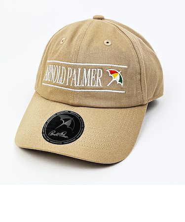Arnold Palmer(アーノルドパーマー) ラインロゴキャップ (ベージュ) 帽子 アパレル